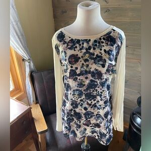 ruff hewn GREY long sleeve shirt, size large excellent used condition